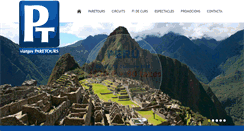 Desktop Screenshot of paretours.com